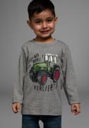 KIDSWORLD Shirt met lange mouwen Wer bremst, verliert! Lange mouwen, r...
