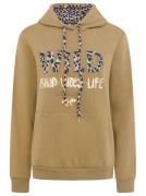 Zwillingsherz Hoodie Wild Free met pailletten, koord en binnenkant van...