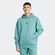 adidas Sportswear Hoodie M A SZN FL HD zacht fleecemateriaal (1-delig)