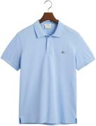 Gant Poloshirt SLIM SHIELD SS PIQUE POLO met logoborduursel op borstho...