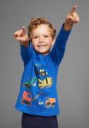KIDSWORLD Shirt met lange mouwen Graafmachine , bouwvoertuigen voor kl...