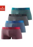 s.Oliver RED LABEL Beachwear Hipster strak zittende boxershorts voor h...