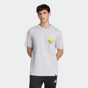 adidas Sportswear T-shirt M L SL LEMON T