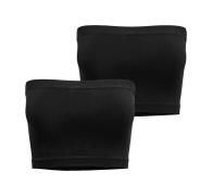 Only Bandeau-bh ONLVICKY RIB SEAMLESS 2-PACK BANDEAU TOP (Set van 2)