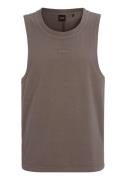 Boss Orange Tanktop Tank oceanpalett met klein boss-logo