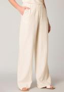 Base Level Linnen broek YUL met elastische taille