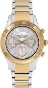 Jacques Lemans Chronograaf Venice Polshorloge, dameshorloge, leren ban...