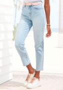 Lascana Ankle jeans met stretch, elastische jeans in rechte pasvorm