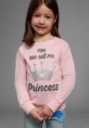 KIDSWORLD Shirt met lange mouwen YOU CAN CALL ME PRINCESS Lange mouwen...