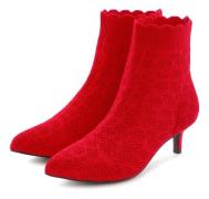 Lascana Enkellaarsjes Sock Boot, High heel laarsjes, laarzen, kleine h...