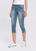 Arizona Capri jeans Ultra Stretch extra-strakke snit, modieuze beenafs...