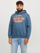 Jack & Jones PlusSize Hoodie JJELOGO SWEAT HOOD 2 COL 24/25 NOOS PLS