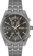 Boss Chronograaf SKYTRAVELLER Quartzhorloge, horloge, herrenuur, leren...