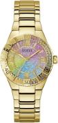 Guess Kwartshorloge Sangria Horloge, dameshorloge, stalen armband