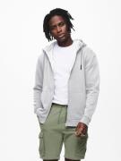 ONLY & SONS Capuchonsweatvest ONSCERES ZIP THR. HOODIE SWEAT NOOS