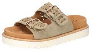 Mustang Shoes Slippers , sandaal, plateausandaal, pool slides met comf...