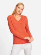 heine Gebreide Trui met V-hals