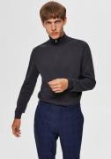 SELECTED HOMME Schipperstrui SLHBERG HALF ZIP CARDIGAN NOOS