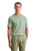 Marc O'Polo T-shirt onregelmatige slub-jersey, elastische ronde hals