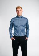 Eterna Overhemd met lange mouwen Slim fit EASY IRON (gemakkelijk te st...