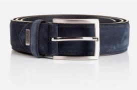 MONTI Leren riem 3,5 cm breed, business-casual, suede, inkortbaar