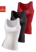 vivance active Hemd van zachte microvezel, tanktop, onderhemd (Set van...