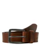 Jack & Jones Leren riem Vintage-look, generfd oppervlak