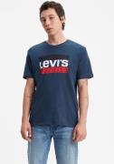 Levi's® T-shirt met grote logoprint