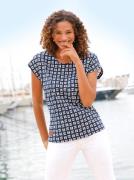 Casual Looks Shirt met print (1-delig)