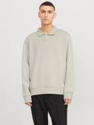 Jack & Jones Sweatshirt JJEBRADLEY SWEAT POLO NOOS