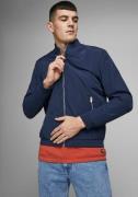 Jack & Jones Bomberjack JJERUSH met geribbelde kraag en zakken