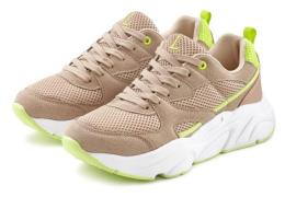 Lascana Sneakers Veterschoen, lichte chunky zool, verwijderbare binnen...