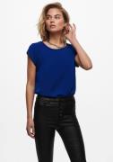 Only Blouse met korte mouwen ONLVIC – Vrouwelijke blouseshirt in losse...