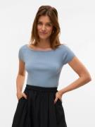 Vero Moda Gebreide top VMPOPPY SS OFF SHOULDER TOP VMA NOOS
