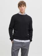 Jack & Jones Gebreide trui JJEEMIL KNIT CABLE CREW NECK NOOS
