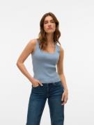 Vero Moda Gebreide top VMPOPPY SL SQUARE NECK TOP VMA NOOS