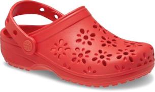 Crocs Clogs Classic Floral Cut Out Clog Sandaal met draaibare hielband