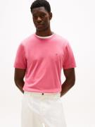 Tommy Hilfiger T-shirt ESSENTIAL REG FIT SOLID TEE met borduursel en r...