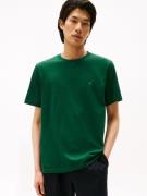Tommy Hilfiger T-shirt ESSENTIAL REG FIT SOLID TEE met borduursel en r...