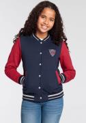 KIDSWORLD Sweatvest Voor meisjes , in college-stijl