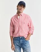 Gant Overhemd met lange mouwen REG COTTON/LINEN STRIPED SHIRT