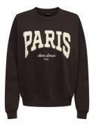 JDY Sweatshirt JDYMESA L/S O-NECK EMB SWEAT JRS NOOS