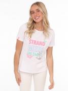 Zwillingsherz T-shirt Strand Zee Thuis met maritieme borduursels en pa...
