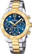 Festina Chronograaf Boyfriend Collection Horloge, quartzhorloge, dames...
