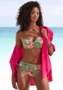 Lascana Beugelbandeau bikinitop MALIA met tropische print