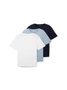 Tom Tailor T-shirt met logoborduursel (set, 3-delig)