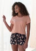 Vivance Dreams Pyjama met mooie natuurprint (2-delig)