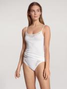 CALIDA Top met spaghettibandjes Feminin Sense met kanten inzet