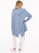 Zwillingsherz Jersey jas Positive Mind met capuchon en "positiv mind" ...