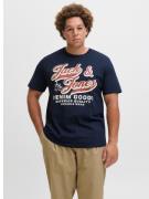Jack & Jones PlusSize T-shirt JJELOGO TEE SS ONECK 2 COL AW25 NOOS PLS